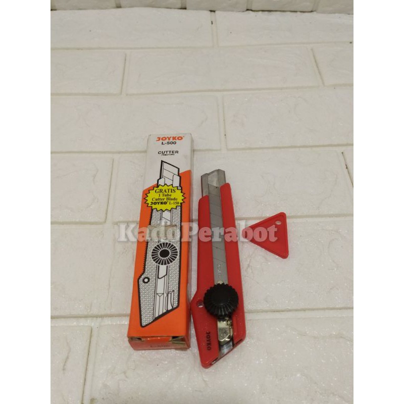 cutter joyko L -500 besar - cutter potong kardus - cutter kuat tajam