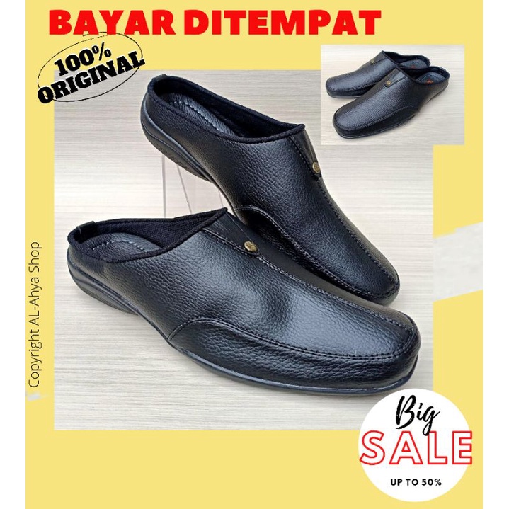PROMO BIG SALE Sepatu Sandal Pria Bustong Slop Kokop Terbaru Trendy Kasual Hits Murah Keren Sandal K
