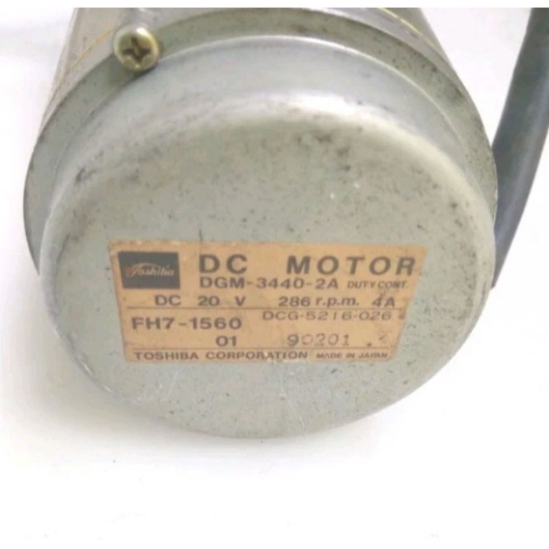 Dc Gearbox Motor Toshiba Gear Baja