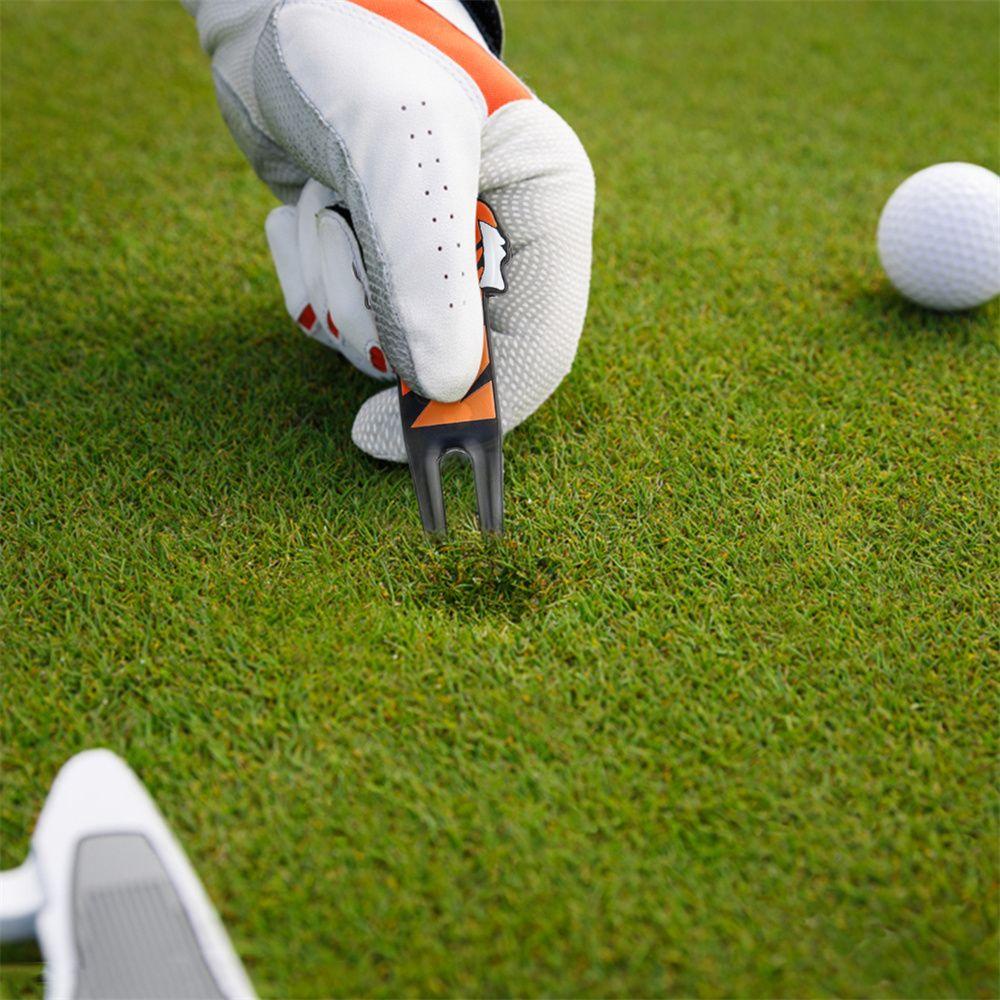 Lanfy Golf Divot Alat Aksesoris Golfer Hadiah Kartun Anti Gores|Alat Perbaikan Divot Golf Zinc alloy
