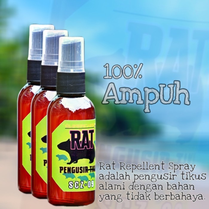 Rat Repellent Spray Pengusir USIR Tikus Pembasmi Tikus 100% Ampuh