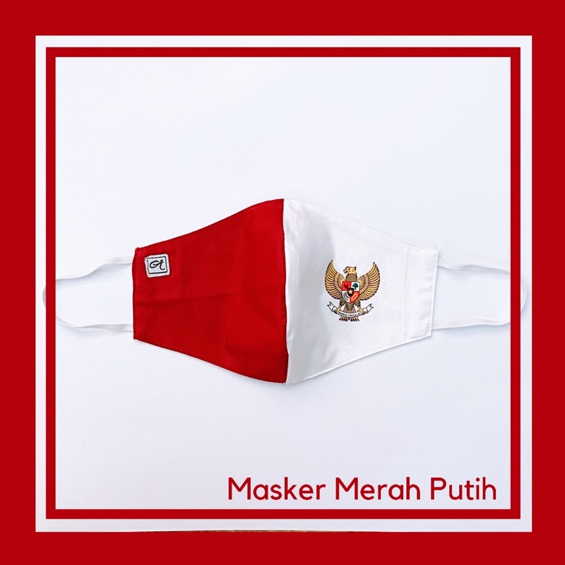 MASKER MERAH PUTIH / MASKER GARUDA