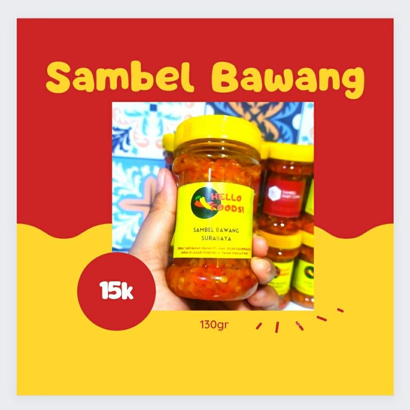 

TERMURAH SAMBEL BAWANG by HELLO FOODS!