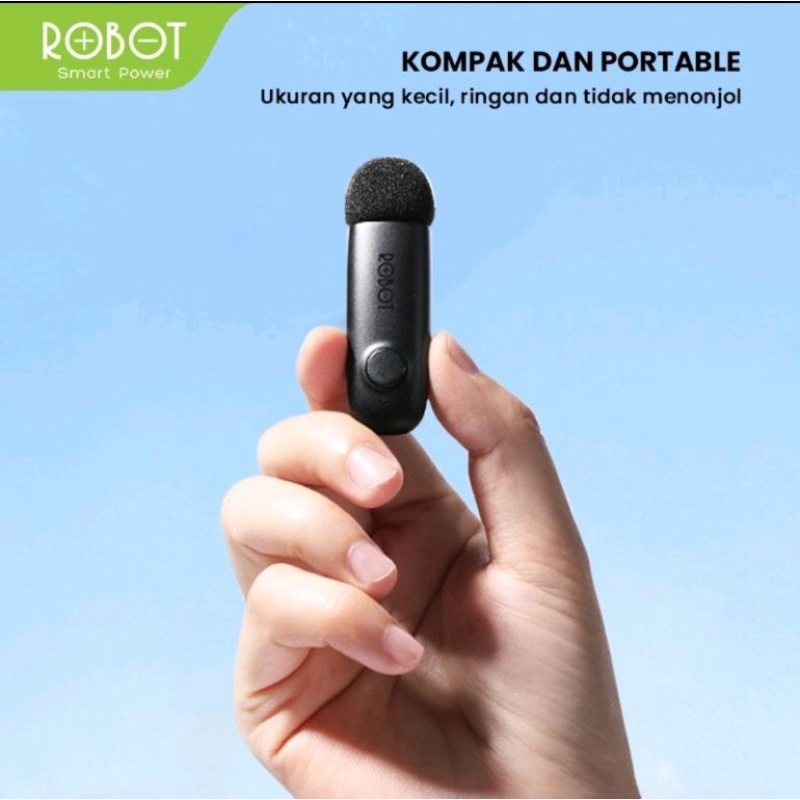 ROBOT Microphone Wireless RS20 Mikrofon Connector Wireless - Garansi