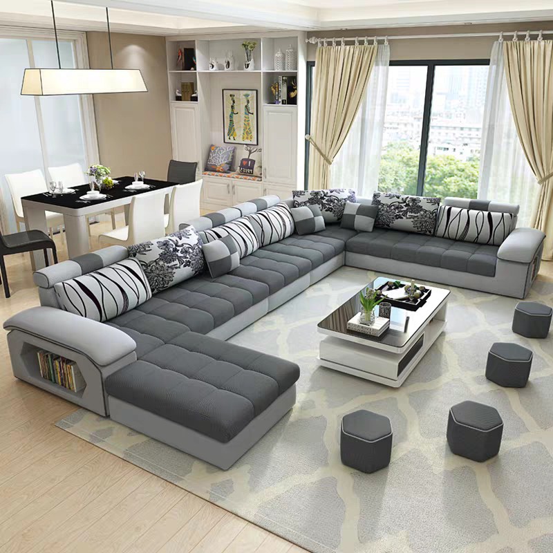 sofa bed minimalis model U