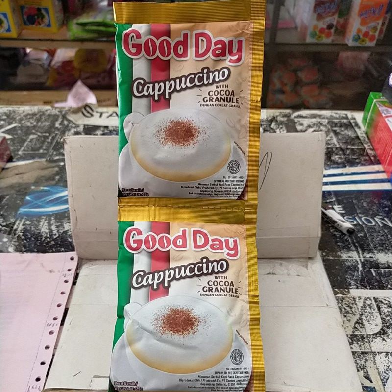

Gooday cappuccino 25g x 10pcs