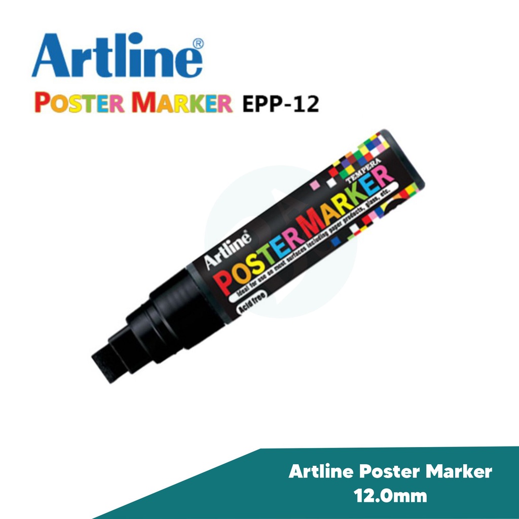 

Artline Poster Marker (12.0mm)