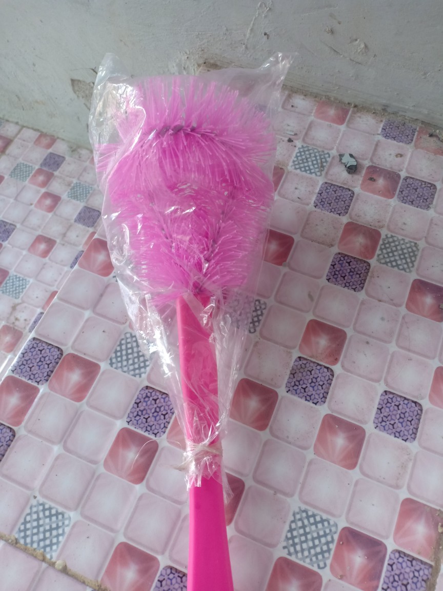 Sikat Toilet Wc Oval Bt 028 Gagang Panjang Maspion