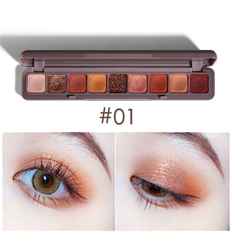 Medan Termurah Eyeshadow Palette Lameila 9Colour