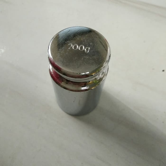 Batu Timbangan 200g Chrome