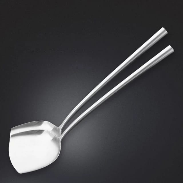 Spatula Stainless Steel / Sodet Gagang Stainless / Spatula Sodet Anti Lengket / Alat Masak