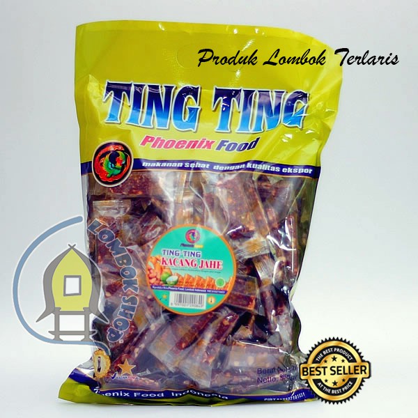 

Ting Ting Kacang Jahe Phoenix Khas Lombok 868 Gram