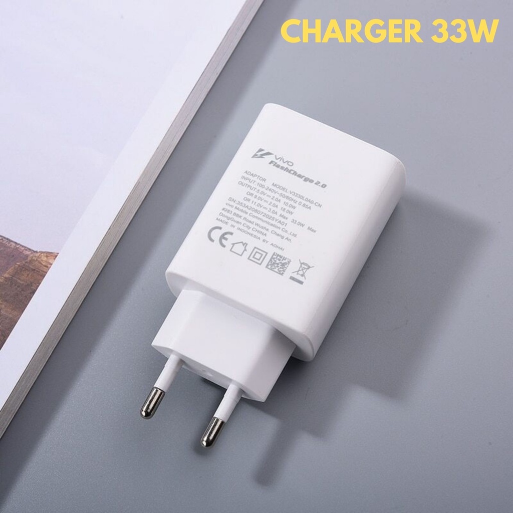 Charger Casan Vivo X60 33W - Fast Charging Micro USB / Type C