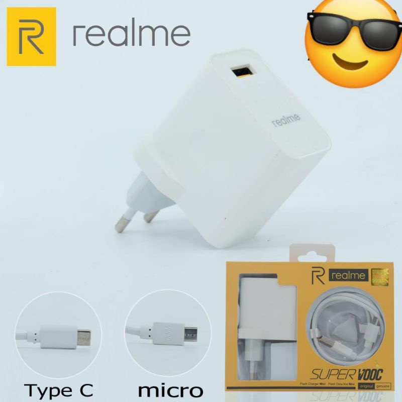 CASAN/CHARGER/TRAVEL CHARGER REALME C11/C12/C15 FAST CHARGING ORI100%