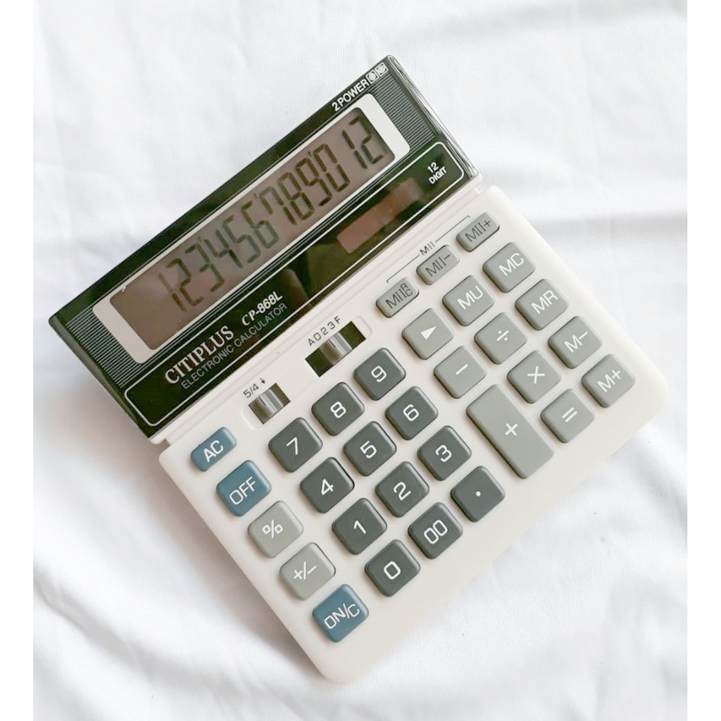 

KALKULATOR CITIPLUS CP 868L - 12 DIGIT - BIG DISPLAY - KALKULATOR DAGANG - KALKULATOR KANTOR