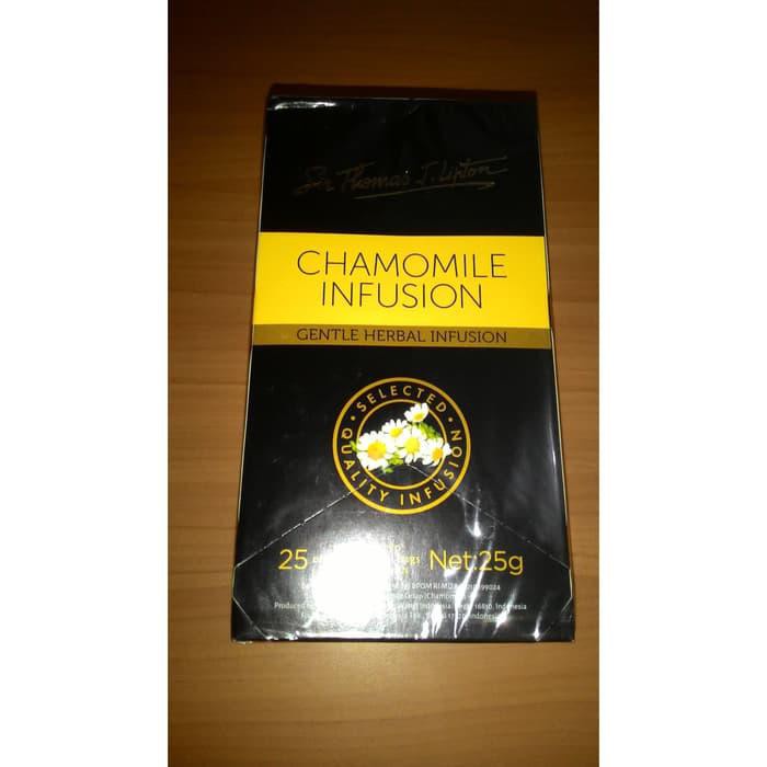 

TEH CELUP CAMOMILE - CHAMOMILE HERBAL INFUSION - SIR THOMAS J. LIPTON ATAU TEH CELUP CAMOMILE -