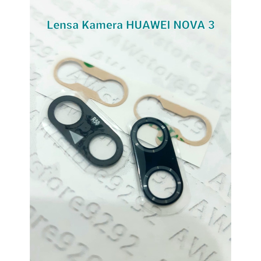 Lensa Kamera Kaca Kamera Belakang HUAWEI NOVA 3