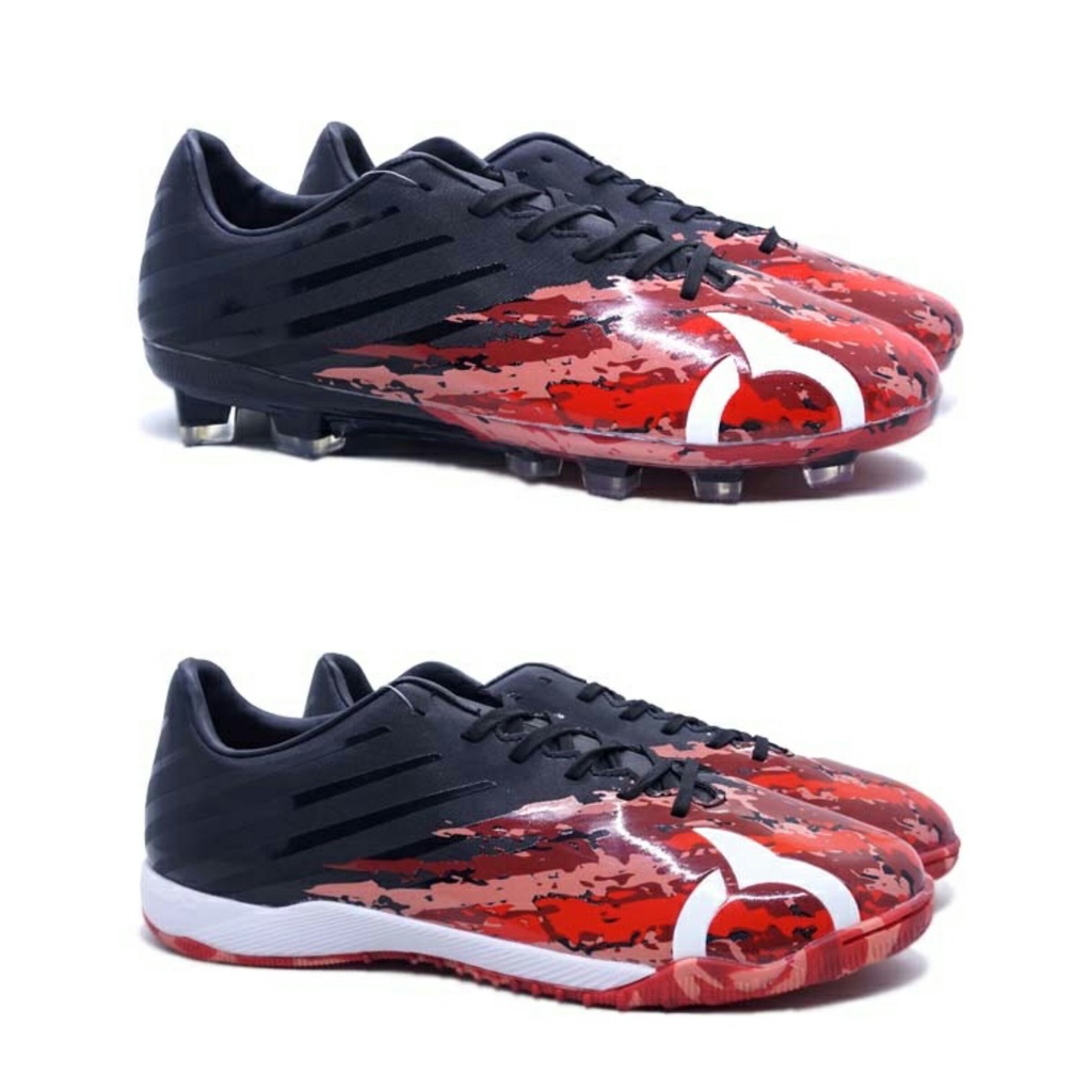 Sepatu Ortuseight Catalyst Chimera (Ortred Black White)