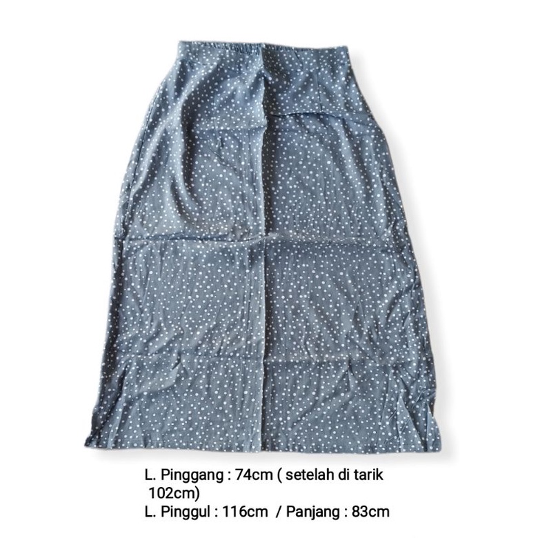 Skirt polka korea  / Rok Wanita-Abu polka