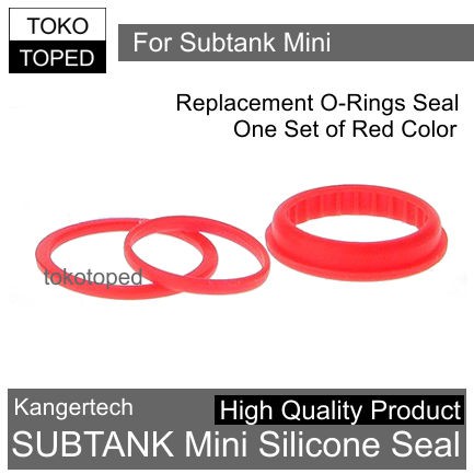 Silicon O-Ring Seal SUBTANK Mini | Red | replacement karet ring set