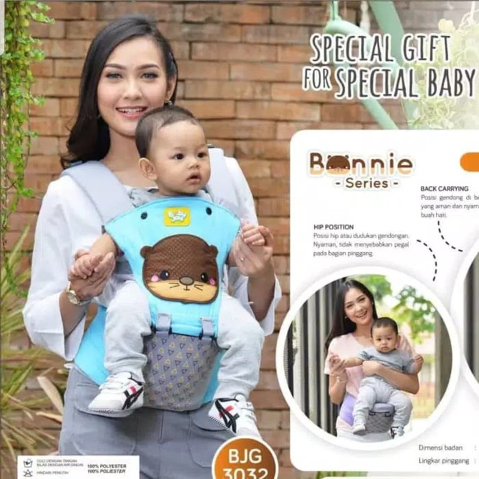 Promo !! SALE 12.12!!!  BABY JOY GENDONGAN BAYI HIPSEAT BOONY SERIES BJG 3032