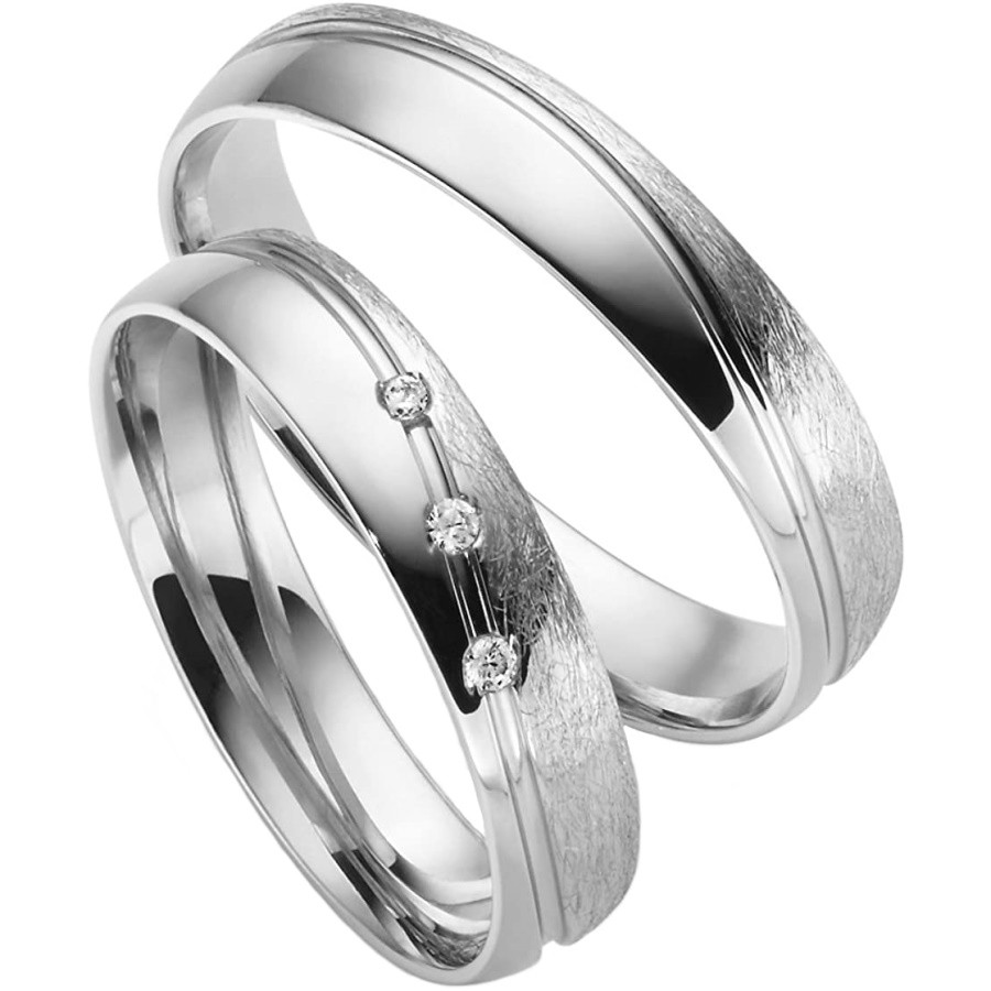 Gratis Ukir Nama Garansi Silver Asli Bisa Pesan Model Cincin Kawin Couple Perak Tunangan Nikah Id544