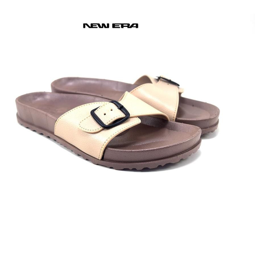 BB NEW ERA LB 12015 B Sandal Karet Wanita Slop