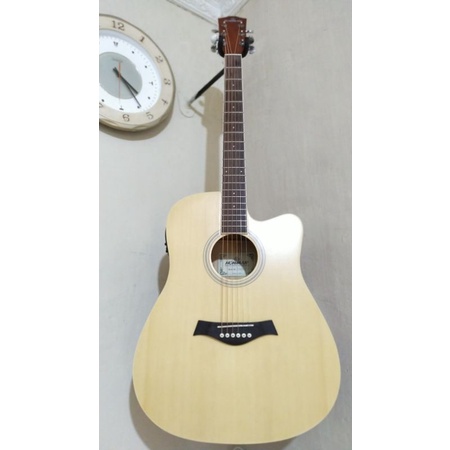 GITAR AKUSTIK Nohman K100CW  K100CB sudah pake Eq