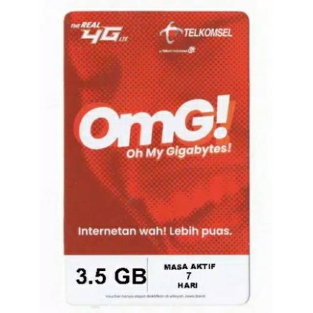 FISIK 3,5GB 7HARI TELKOMSEL