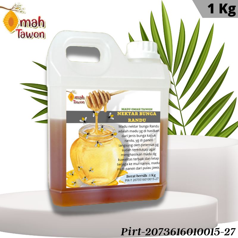 Madu Murni pure raw honey Omah tawon nektar bunga Randu