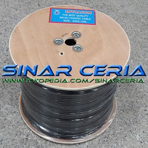 1 Roll Kabel Coaxial CCTV RG6