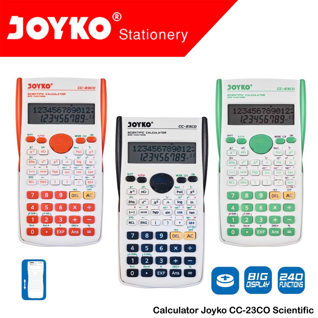 

Joyko Calculator Scientific CC-23CO