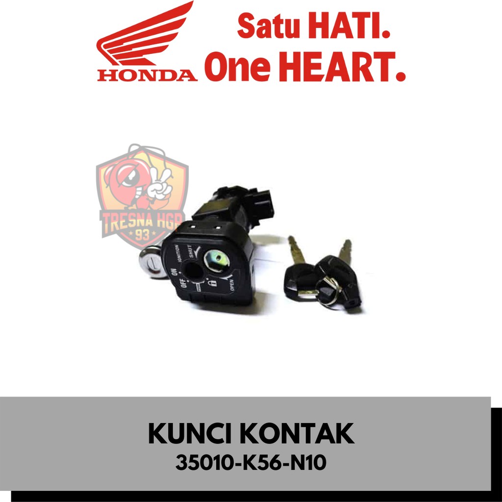 35010-K56-N10 KUNCI KONTAK SUPRA GTR 150 ORIGINAL | KEY SET 35010K56N10