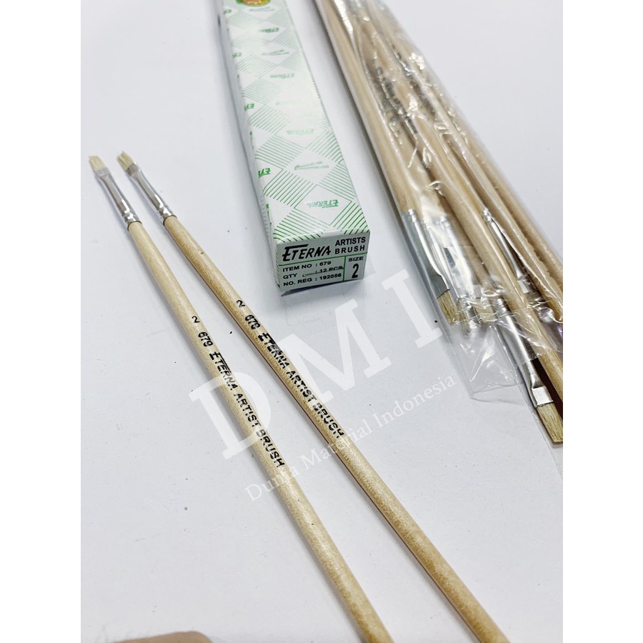 

Kuas Gambar Eterna 2 Inch | Kuas Lukis | Artist Paint Brush | ATK