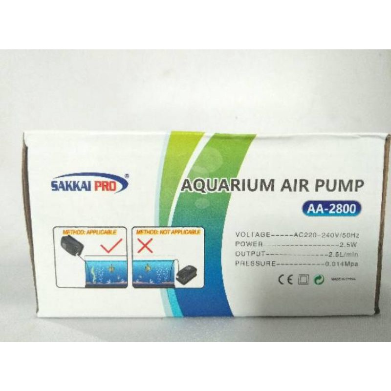 Airpump aerator SAKKAI AA 2800 1LUBANG