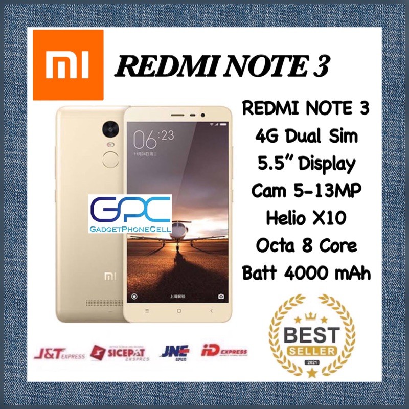 Baru Xiaomi Redmi Note 3 32gb Rom 3gb Ram 4g Lte Smartphone Helio Hp Handphone Xiaomi Note 3 Ne Shopee Indonesia