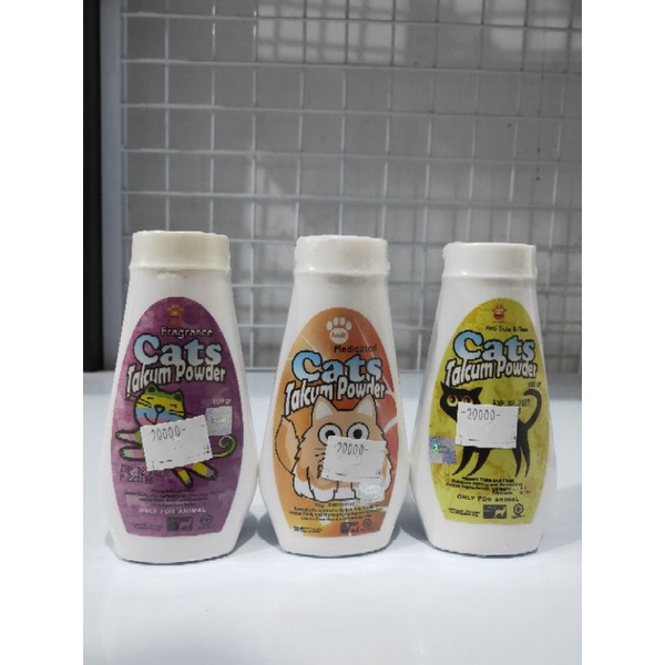 Bedak Cat Talcum Powder