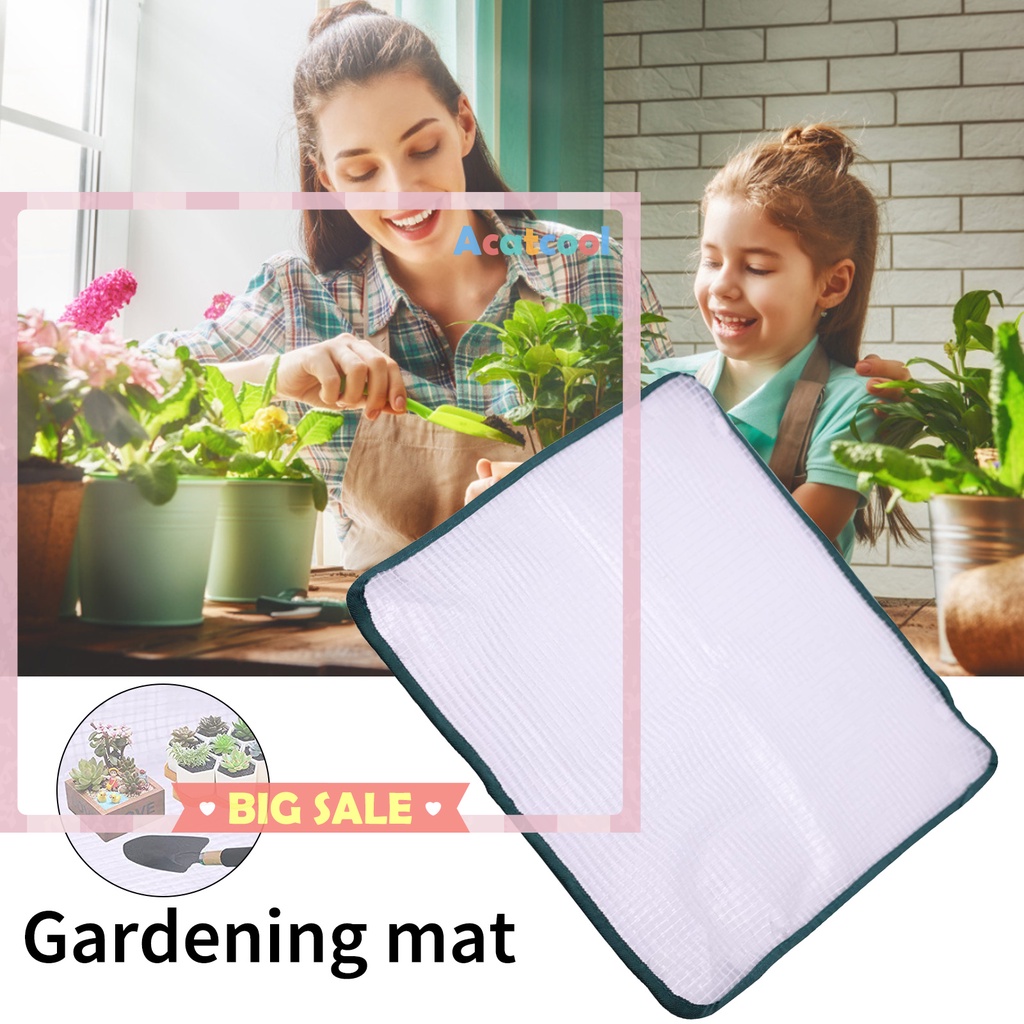 Foldable Gardening Potting Mat - Waterproof Dust Proof Square Repotting Mat