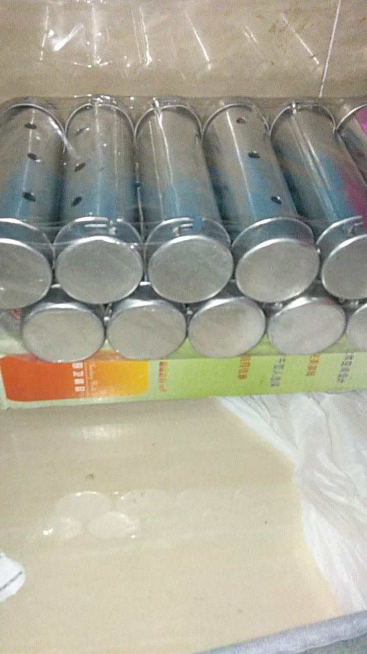 Cetakan Lontong Aluminium 15 X 4 Cm (12 Pcs)