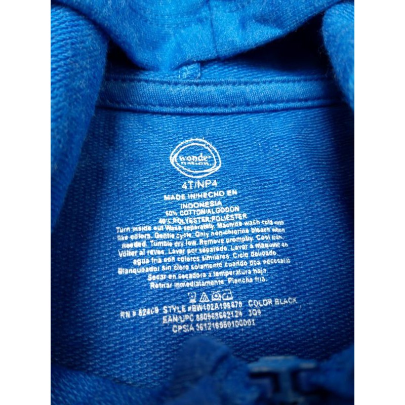 Promo Bulan Ini Jaket Anak Wonder Nation