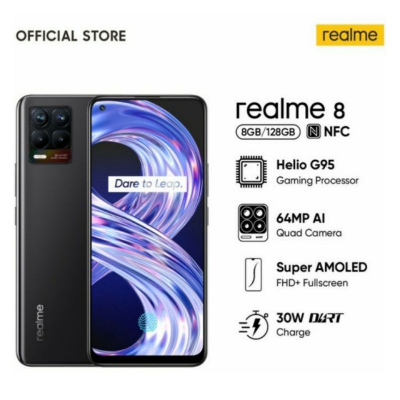 REALME 8 RAM 8/128GB NFC | NARZO 50A 4/64 | C25 4/64 GARANSI RESMI REALME INDONESIA