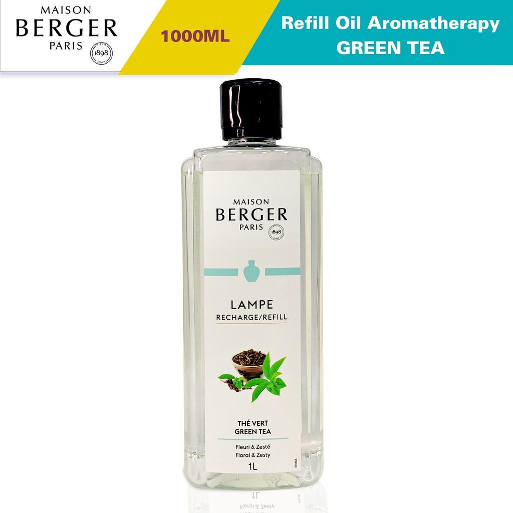 (Original) Maison Berger - Lampe Berger The Vert / Green Tea 1L Exp Lama Termurah