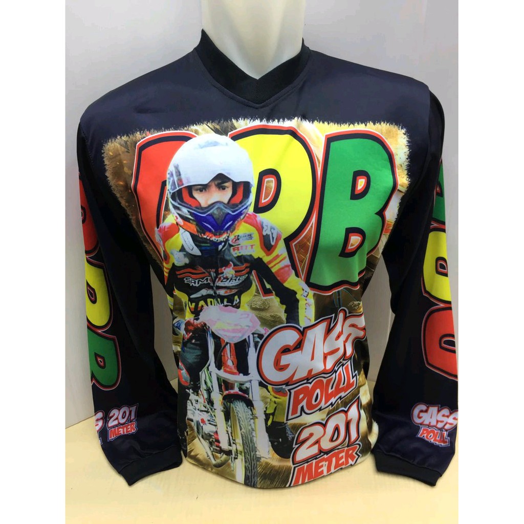 Jersey  DRAG BIKE -  baju motor racing