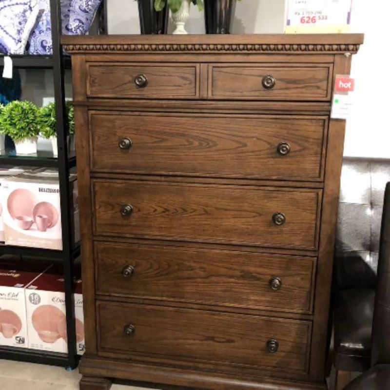 lemari laci klasik kayu jati