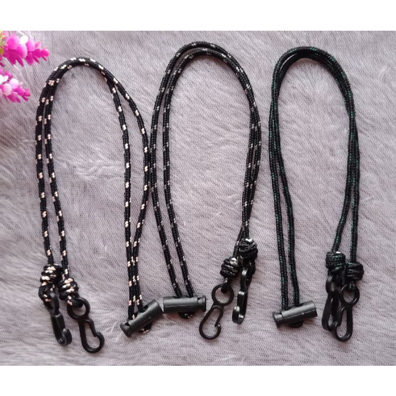 Tali masker prusik / strap masker prusik / strap masker tali prusik / pengait masker pria / strap ma