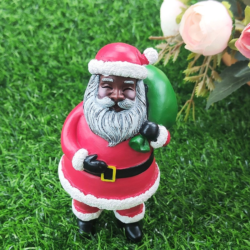 Figure Desain Kartun Santa Natal Untuk Dekorasi Desktop Sekolah Dan Kantor