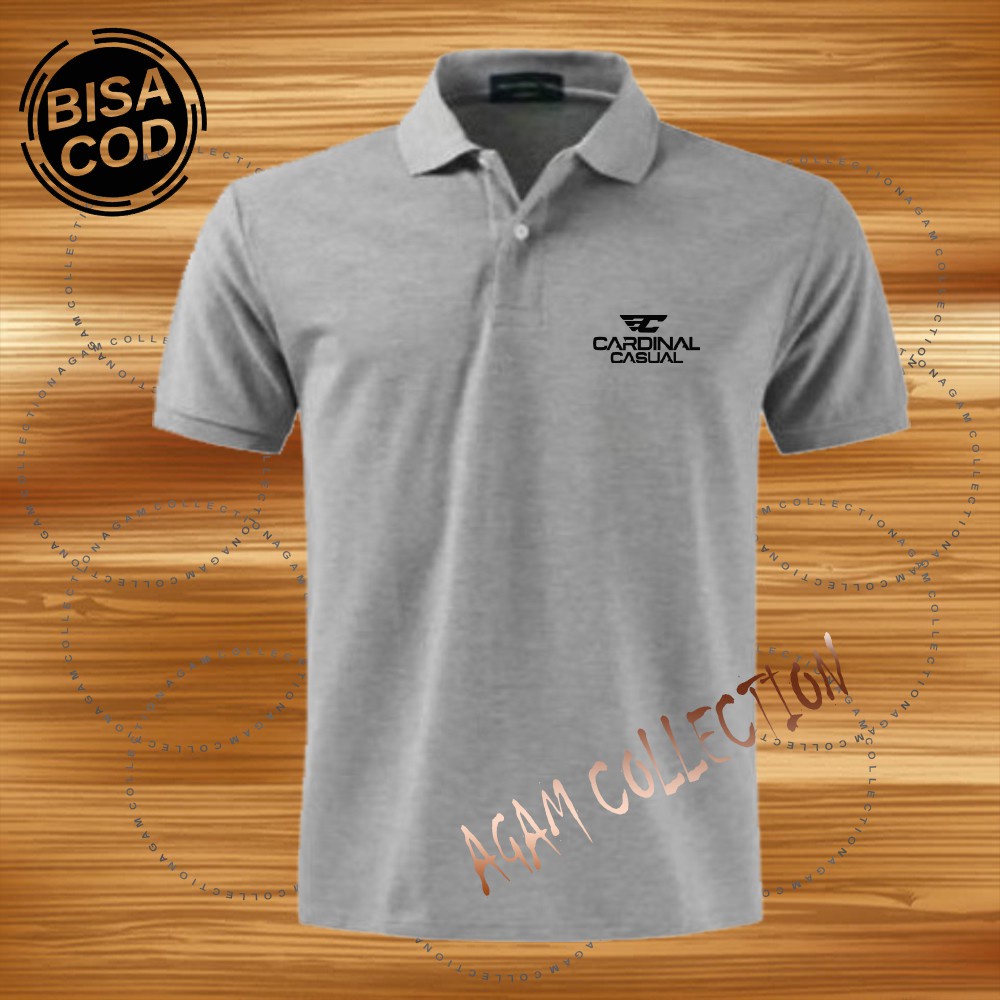 Kaos Cardinal Original Distro Pria Wanita Dewasa Agam Collection Baju Polo Kerah Distro Cardinal Cas