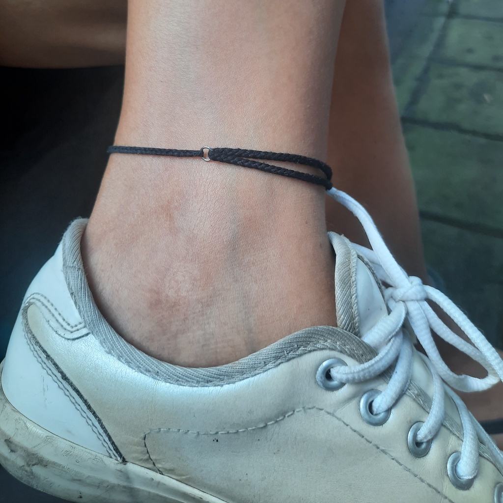 Gelang Kaki Polos, Gelang Kaki Hitam, Anklet