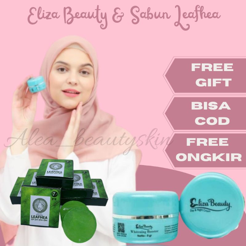 [ORIGINAL] Paket Skincare Glowing Day & Night Cream/Krim Siang & Malam Pemutih Wajah Eliza Beauty & 