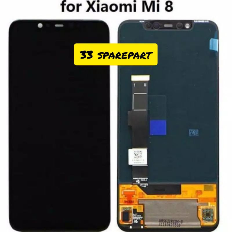 LCD FULLSET XIAOMI MI8 ORI OLED COMPLETE